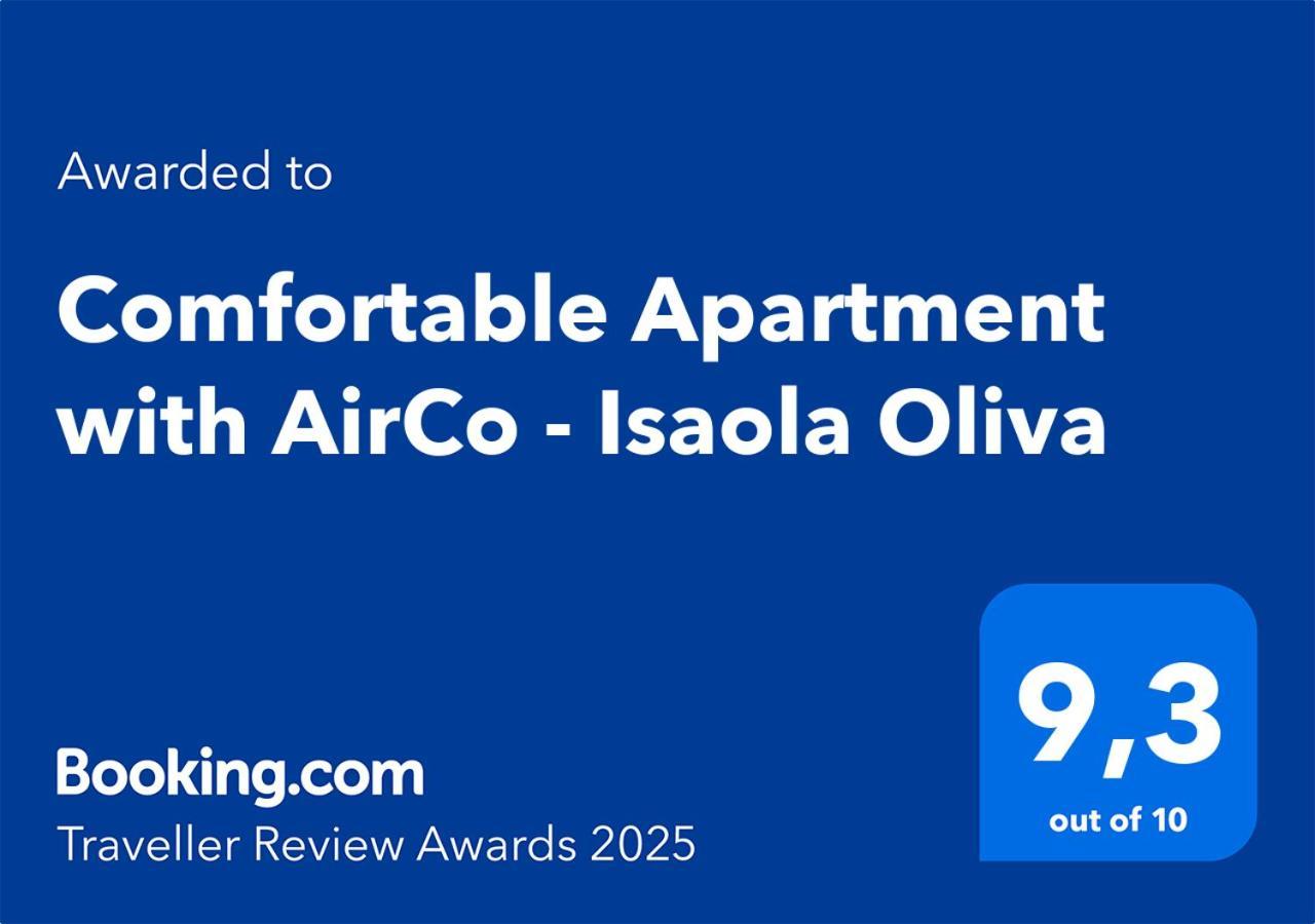 Comfortable Apartment With Airco - Isaola Oliva Exteriér fotografie